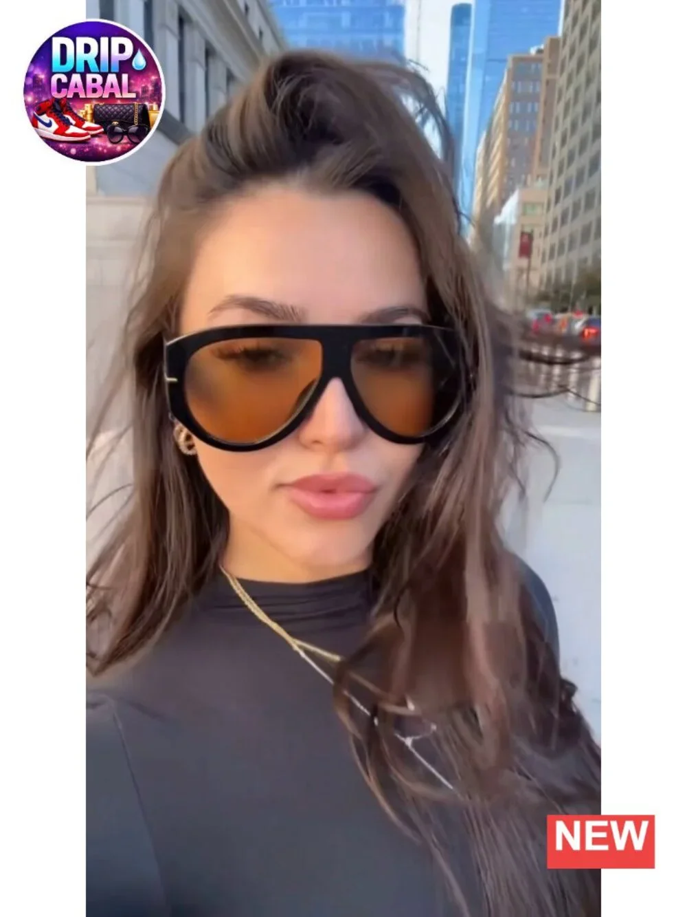 Oversized Aviator Sunglasses for Women UV400 Protection Retro Style